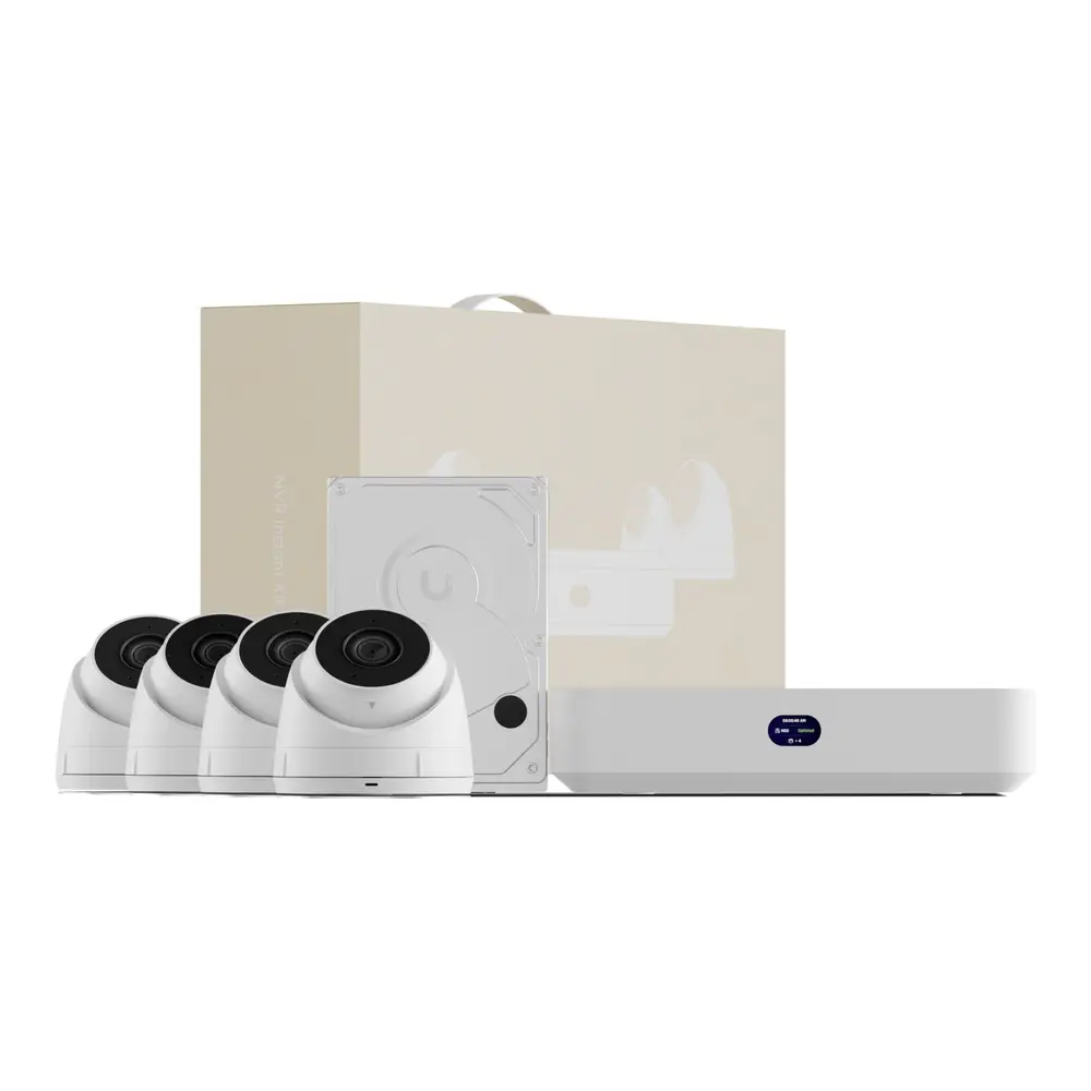 Ubiquiti UNVR-Instant-Kit Zestaw NVR + 4x G5 Turret Ultra
